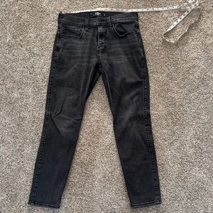 Hollister Charcoal Skinny Jeans